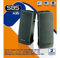 CREATIVE SBS A35 2,0 (2W RMS) SPEAKER 