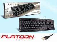 PLATOON PL-070 STANDARD USB KLAVYE